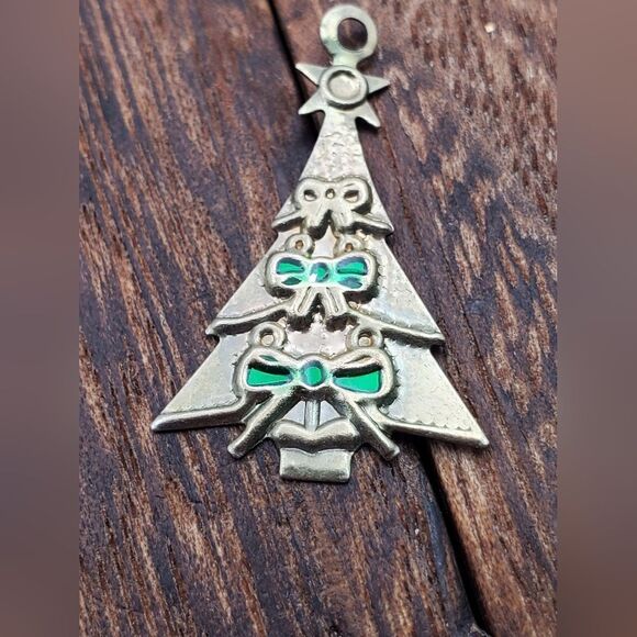 Christmas tree charm pendant - Picture 1 of 2